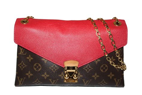 louis vuitton purse brown and red|louis vuitton brown shoulder bag.